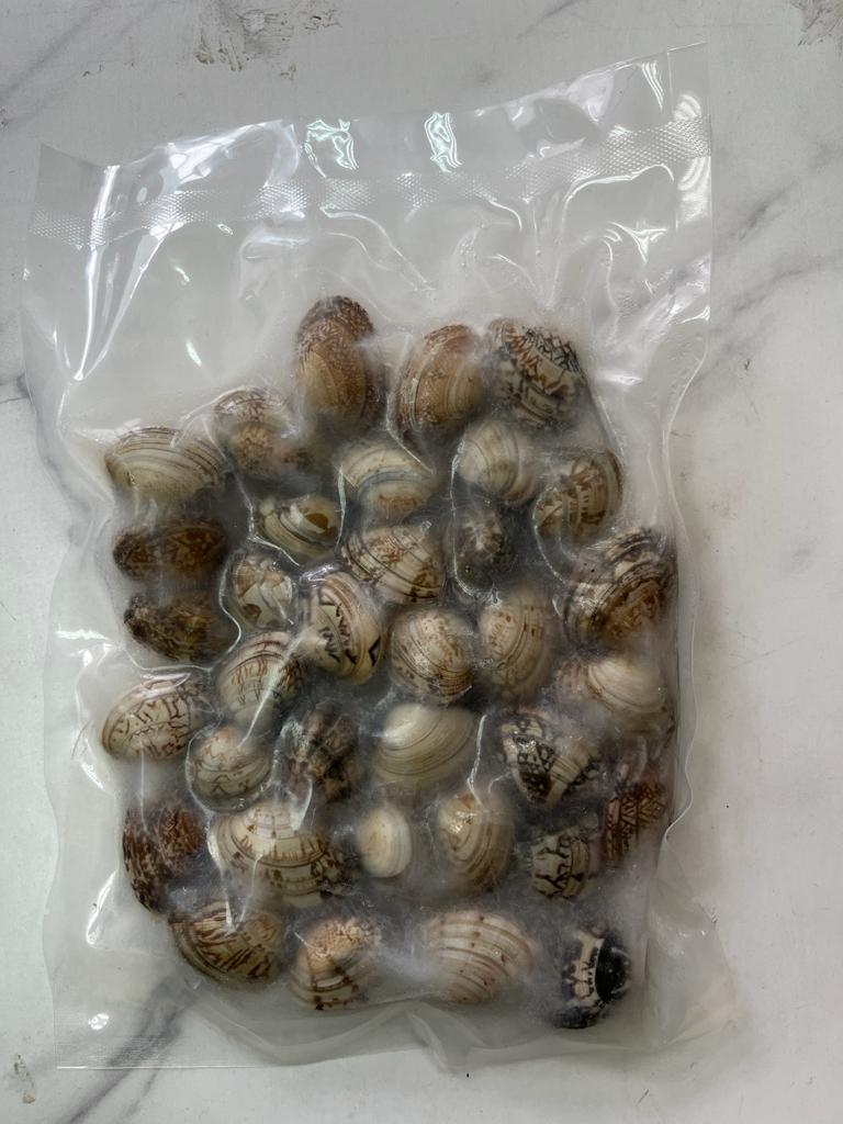 #4242 全殼 熟花甲 500克 (急凍 - 零下18度)Instant boiled clam 500g (Frozen) (-18°C)
