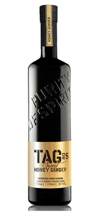 #9176 蜜糖薑母伏特加酒 750ML Tag No. 5 Vodka Honey Ginger