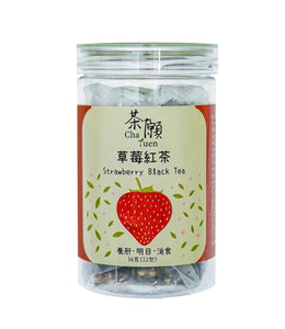 #T3713 草莓紅茶 36克 (12包) Strawberry Black Tea 36G
