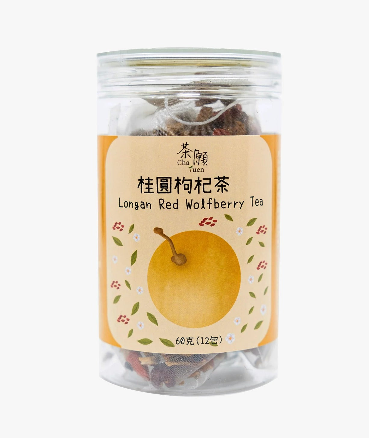 #T3725 桂圓枸杞茶 60克 (12包) Longan Red Wolfberry Tea 60g