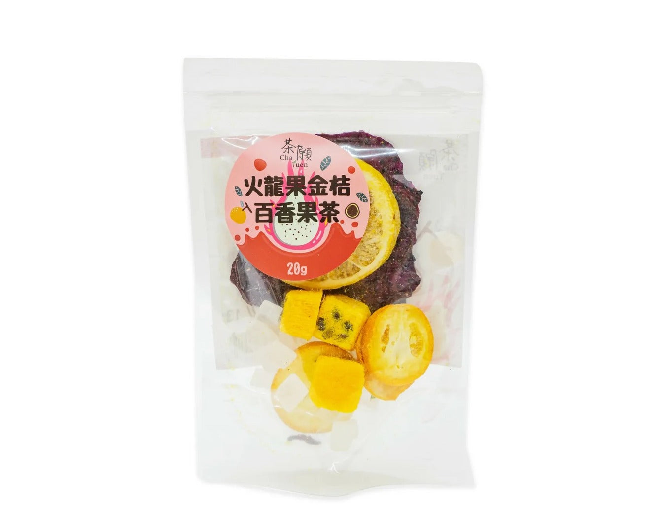 #T3816 火龍果金桔百香果茶 20克 Dragon Fruit Kumquat Passion Fruit Tea 20g