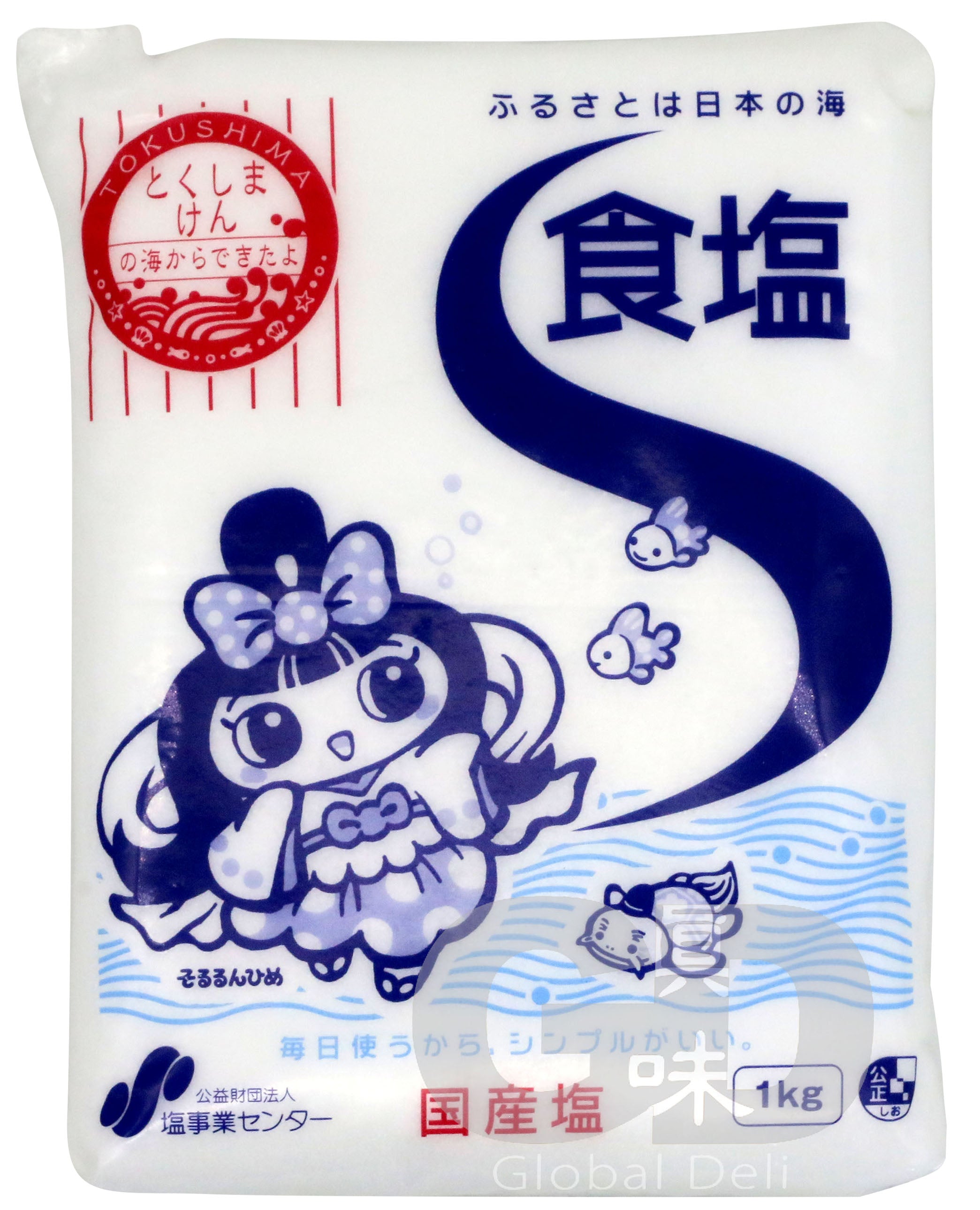 #DY02625 日本關西海鹽 1kg裝