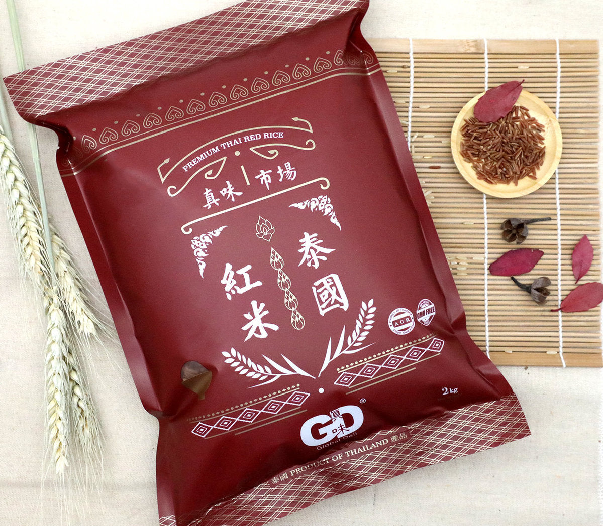#2032-a 泰國紅米2公斤裝
