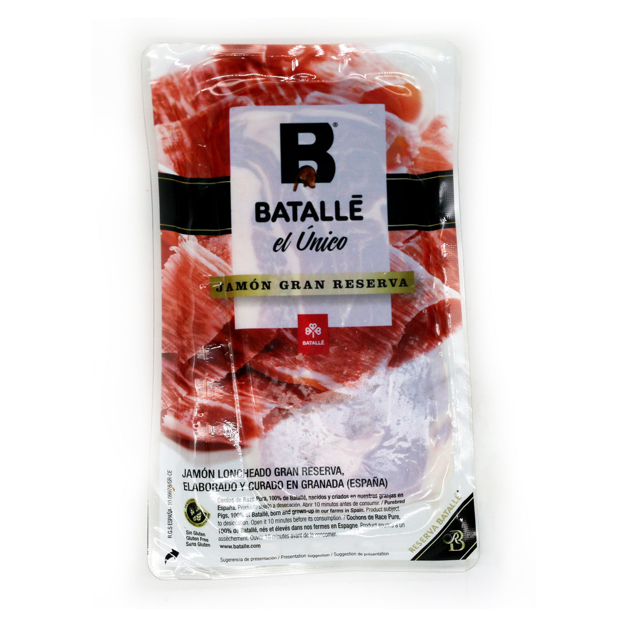 #3835 西班牙BATALLE黑豚火腿片100g