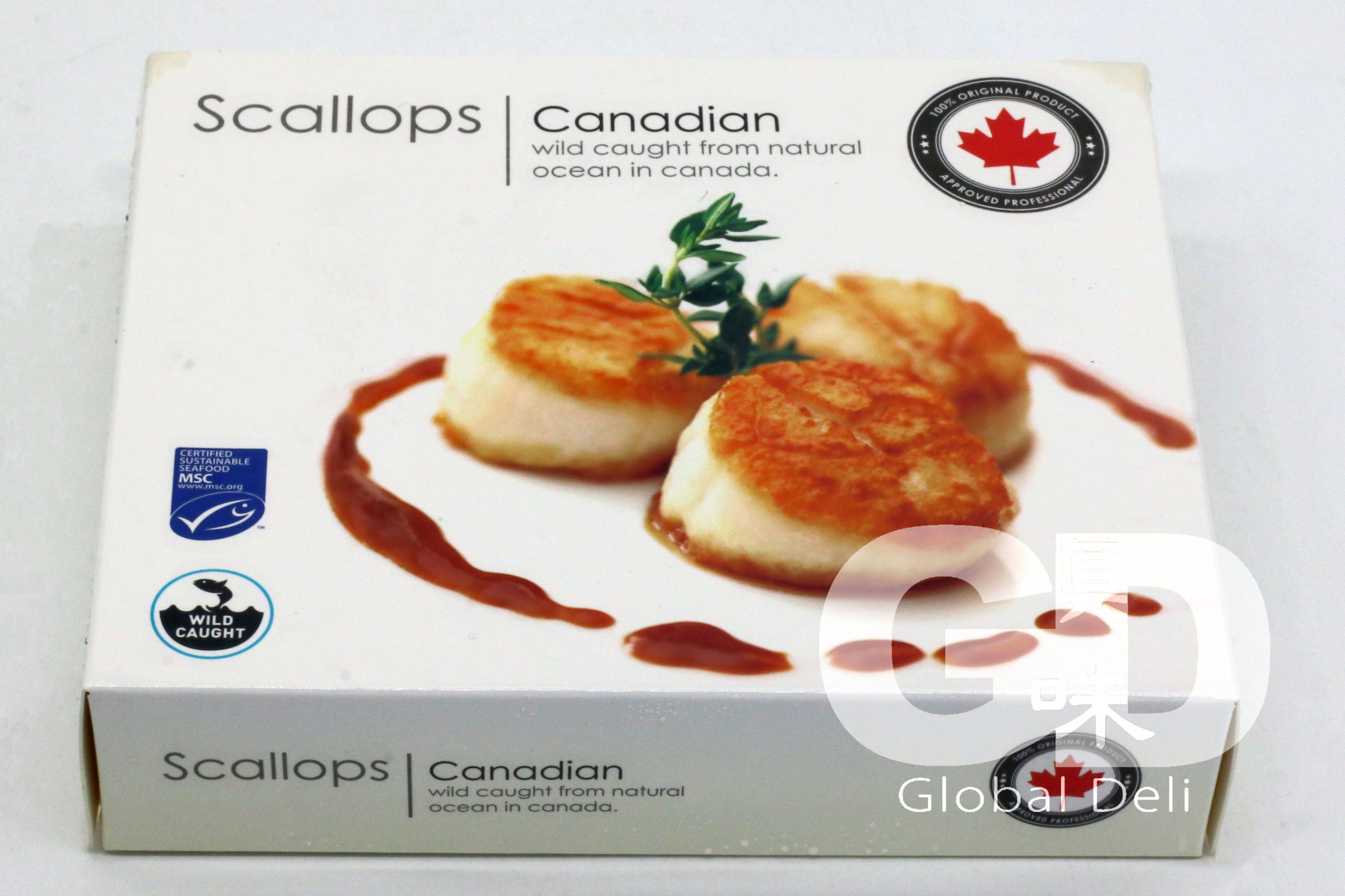#4184 加拿大剌身級帶子(急凍)Canadian Frozen Sashimi Grade Scallop