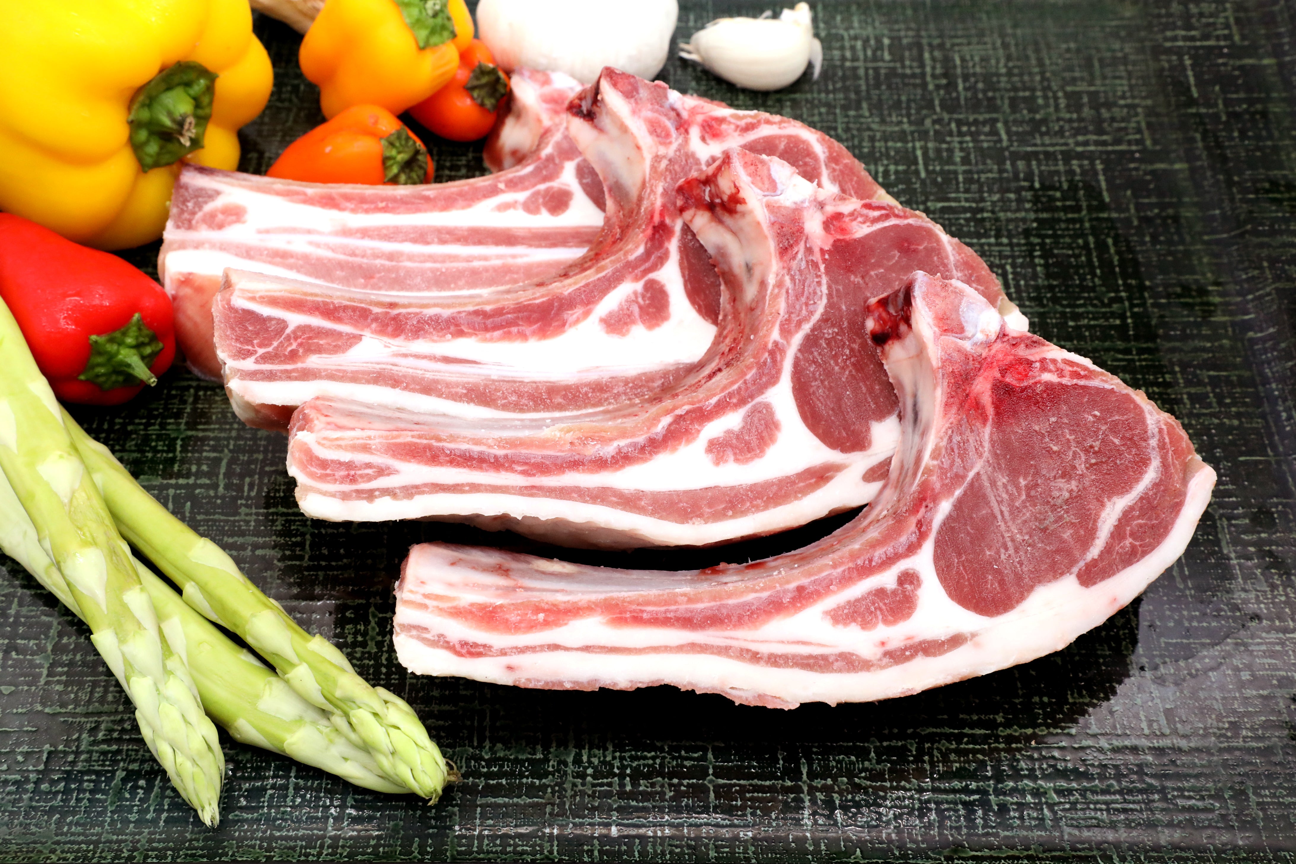 #6504 真味市場 - 紐西蘭原條七支骨羊架 700g
