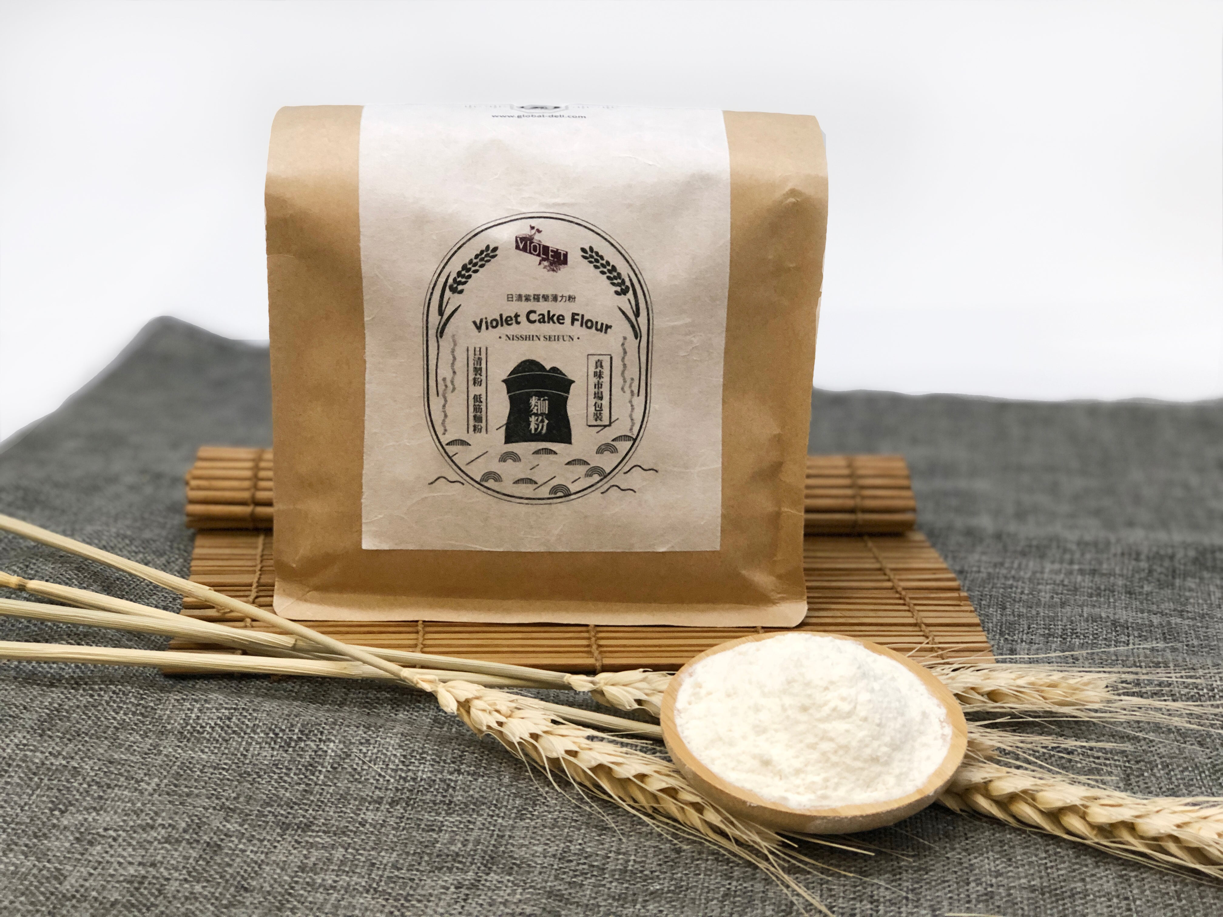 #8001 日清制粉 紫蘿蘭低根麵粉1KG Nisshin Seifun Violet Low Protein Flour
