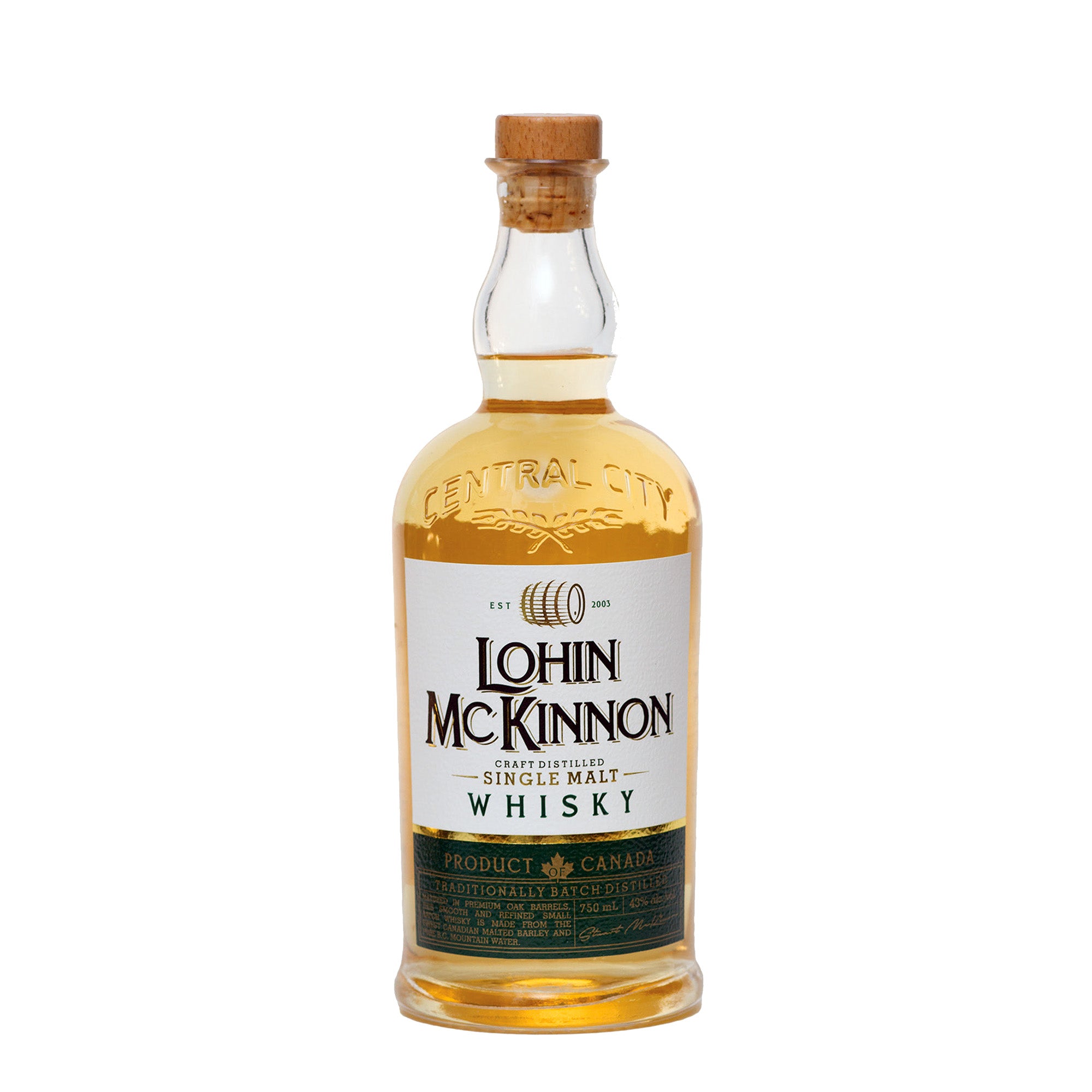 #9143 LOHIN MCKINNON CRAFT DISTILLED WHISKY 單一麥芽威士忌