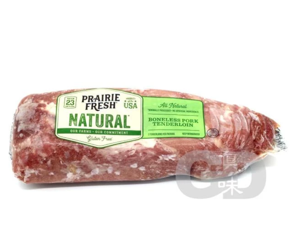 #5078 美國天然豬柳 (無激素) 約0.8kg (Prairie Fresh Prime )